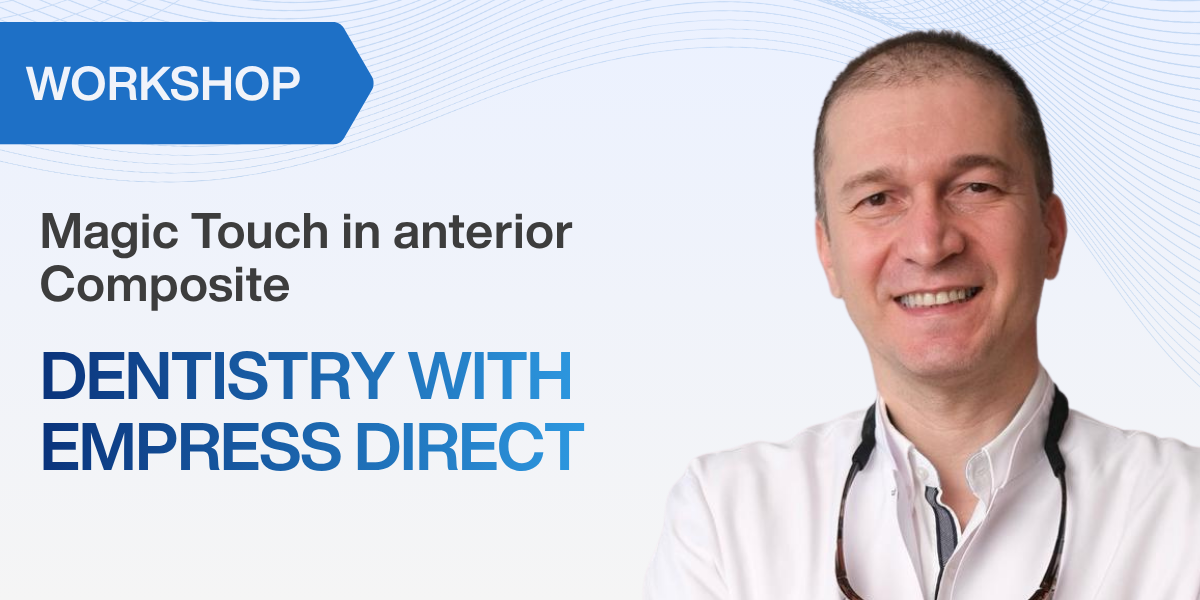 Magic Touch in anterior Composite dentistry with Empress Direct